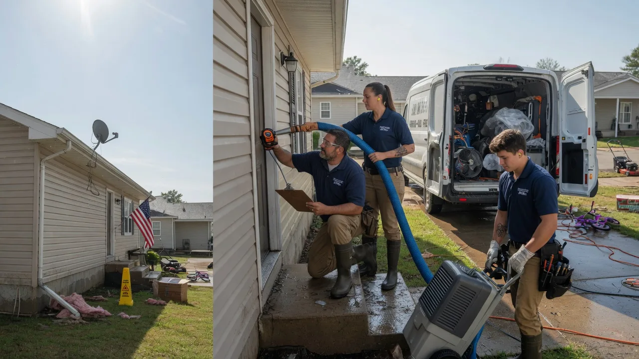 Ceiling Water Damage Restoration in East Flat Rock, NC near me